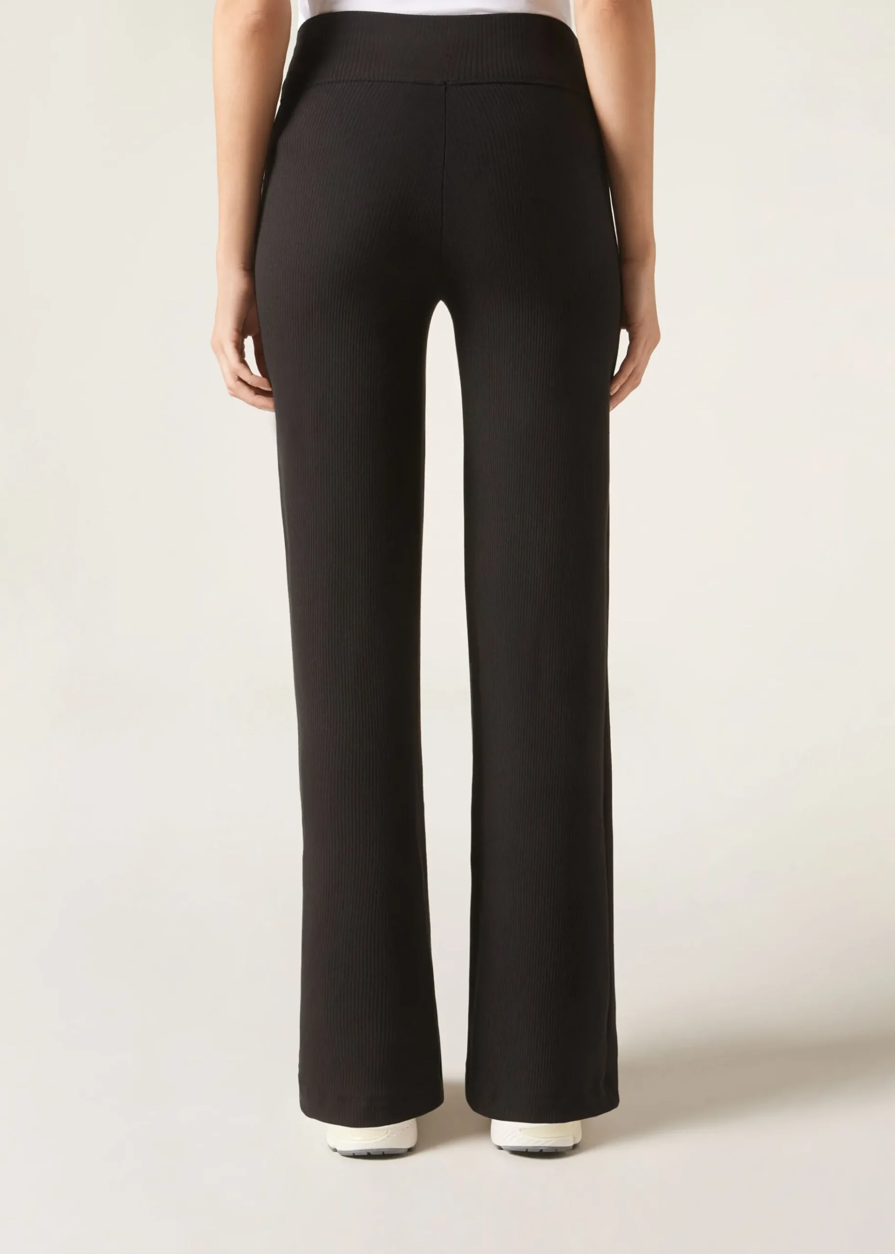 Pantaloni a Palazzo con Cashmere