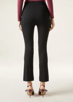 Pantaloni a Zampa Cropped