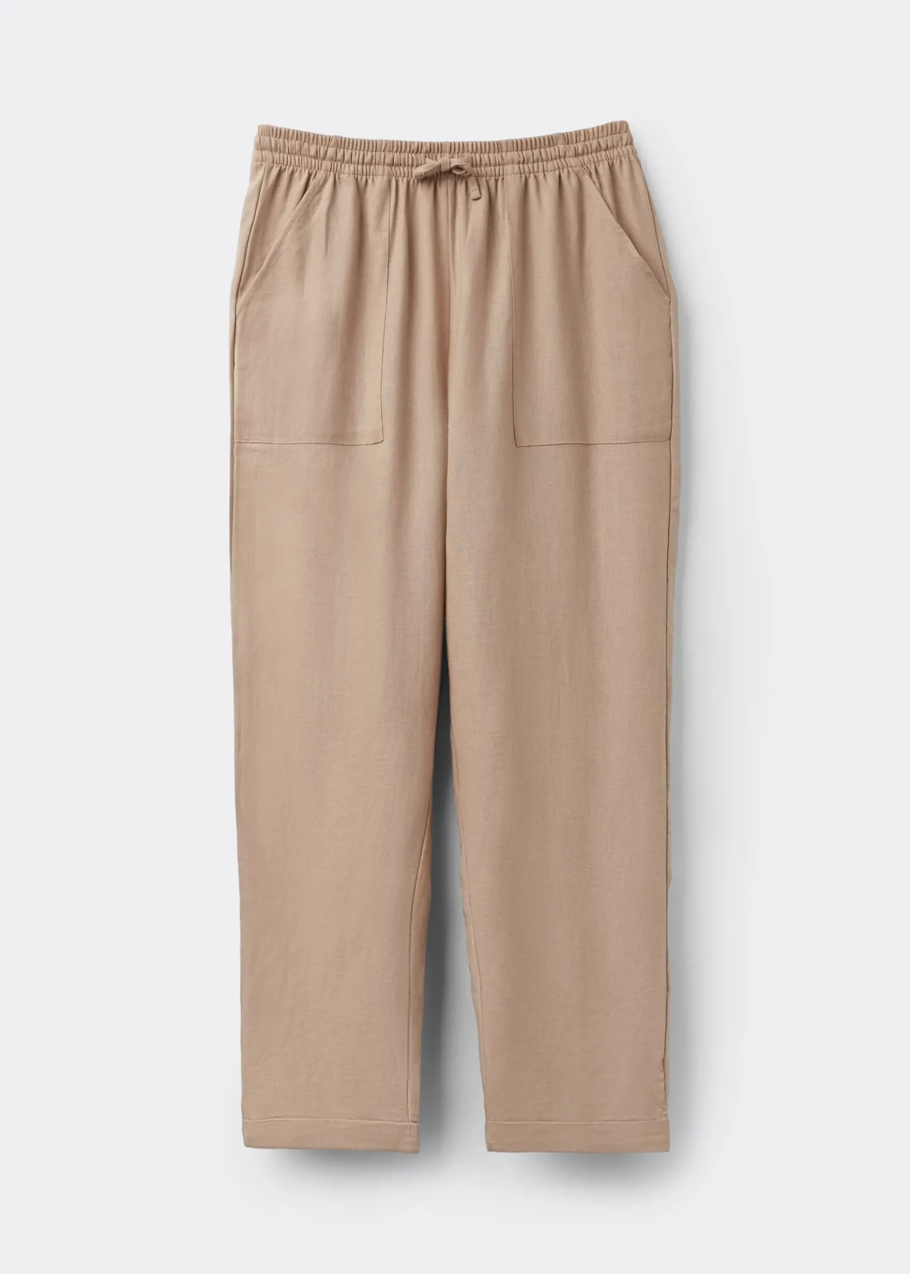 Pantaloni Lunghi Lino e Viscosa