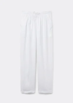 Pantaloni Lunghi Lino e Viscosa