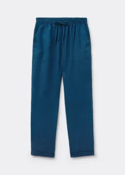 Pantaloni Lunghi Lino e Viscosa