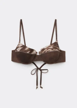 Push Up Costume Brown Suede