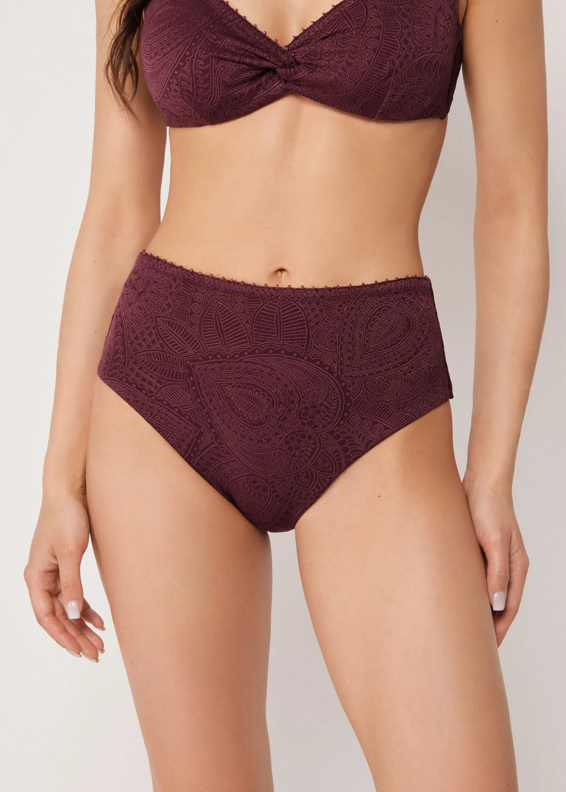 Slip Alto Costume Precious Jacquard