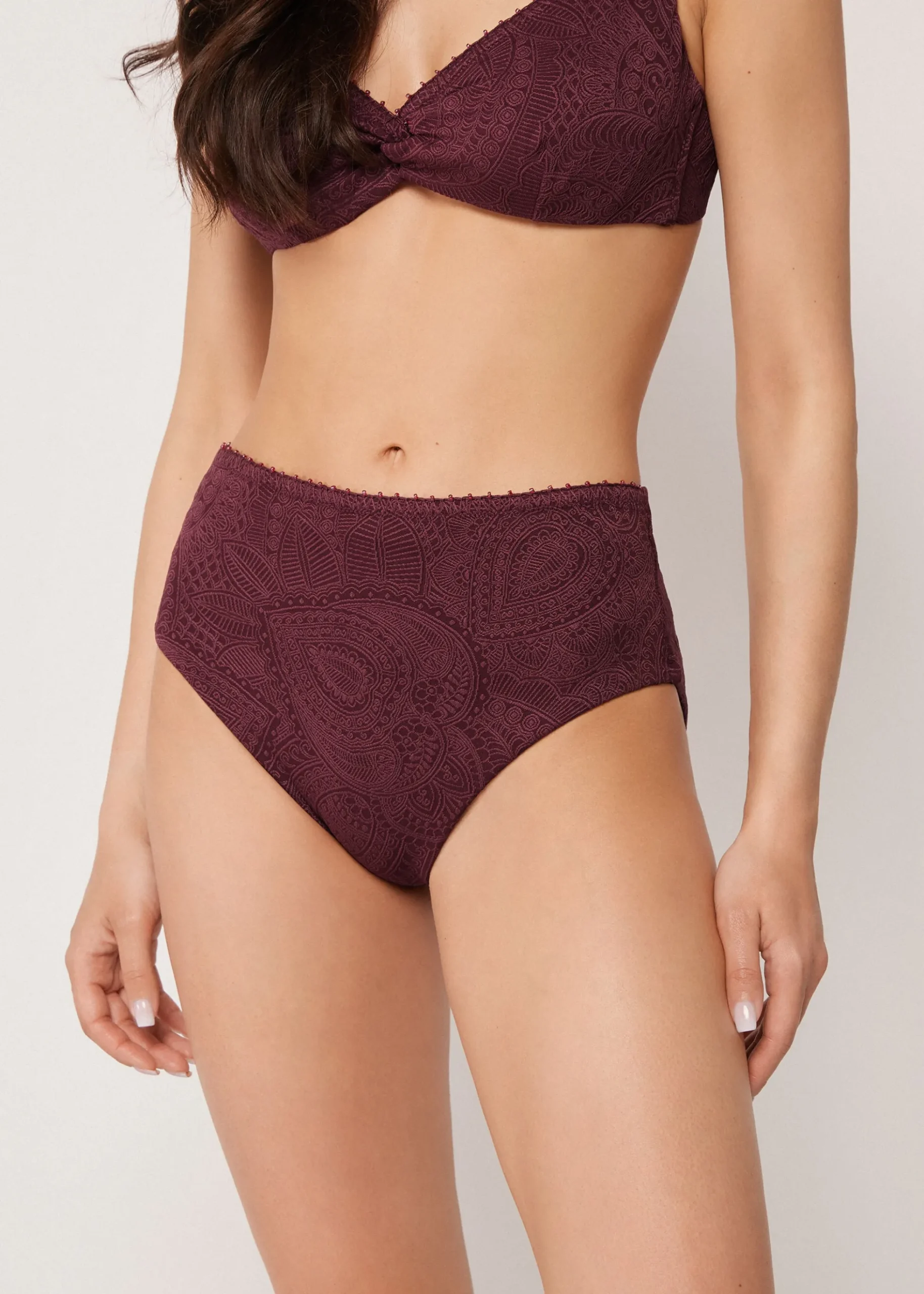 Slip Alto Costume Precious Jacquard