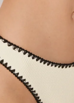 Slip Costume Bicolor Embroidery