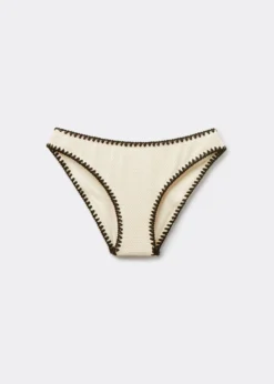 Slip Costume Bicolor Embroidery