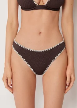 Slip Costume Bicolor Embroidery