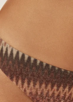 Slip Costume Golden Chevron
