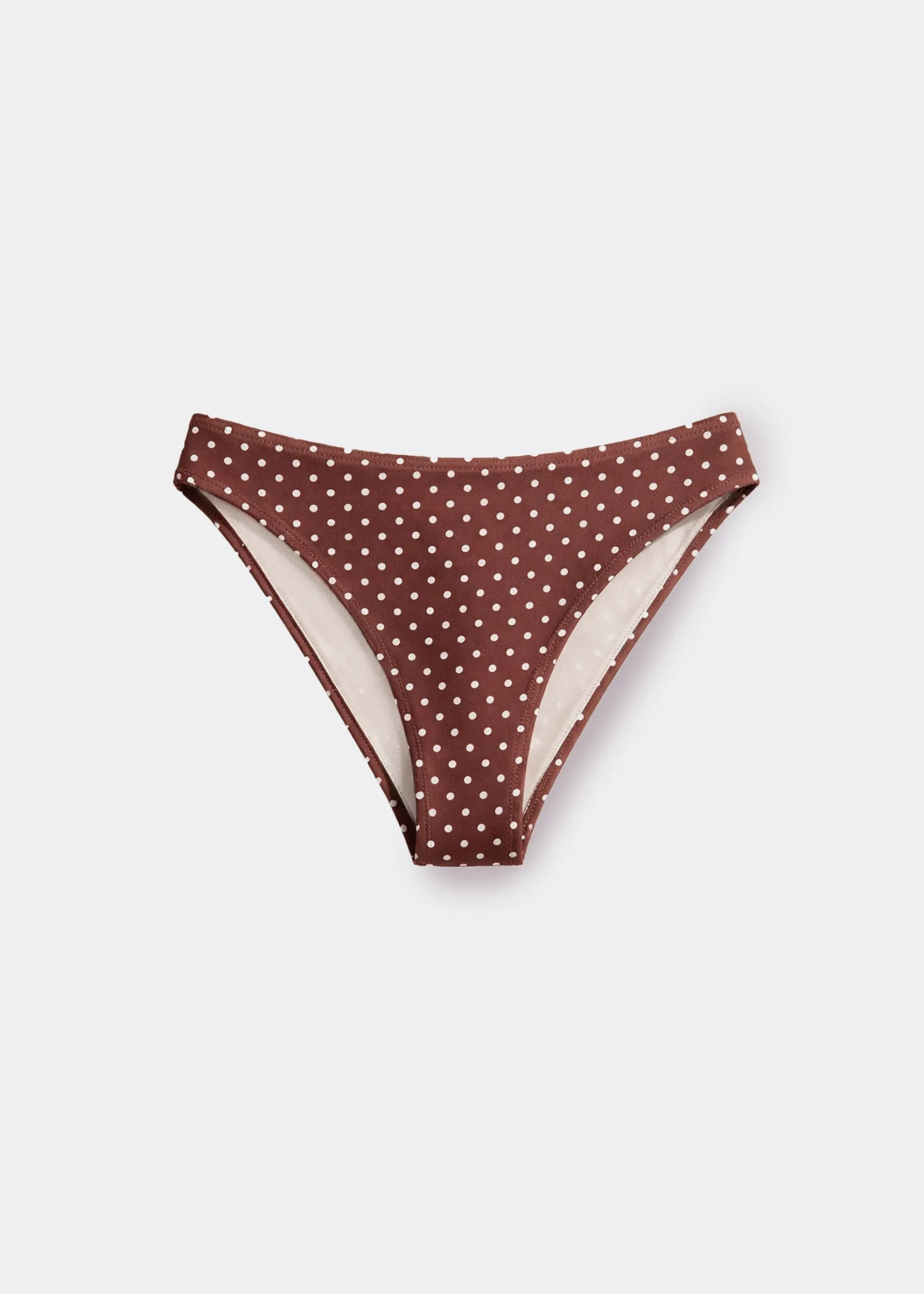 Slip Costume Polka Dot Brown