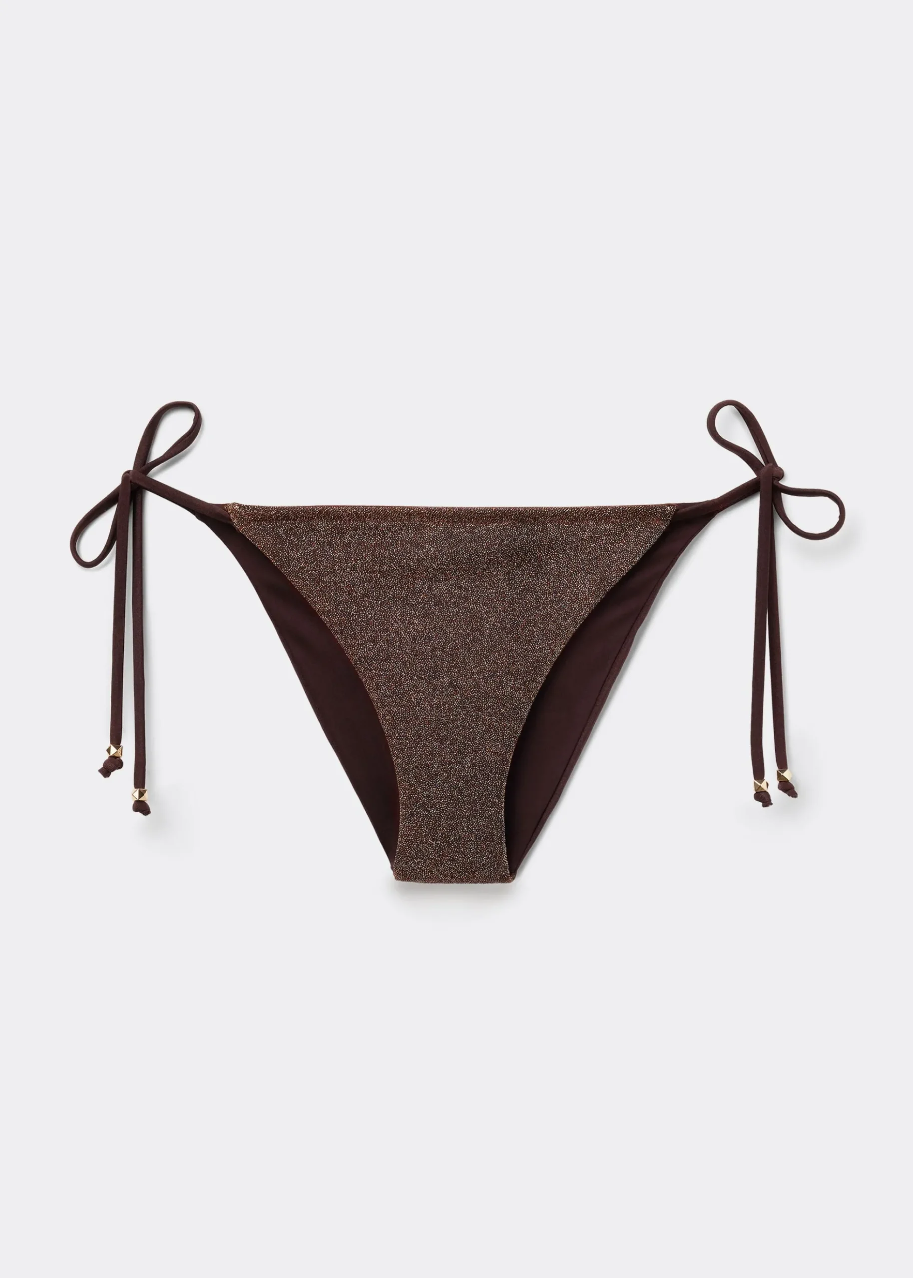 Slip Lacci Costume Brown Glitter
