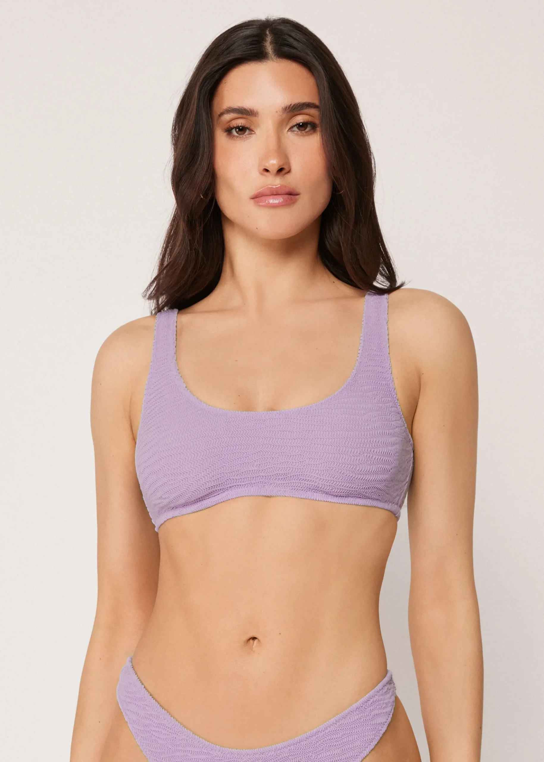Top Canotta Costume Crinkle Waves