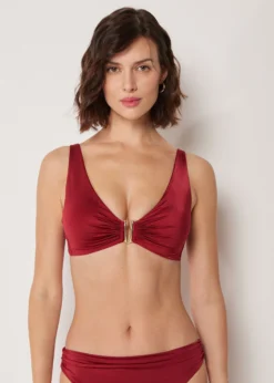 Top Canotta Costume Shiny Satin