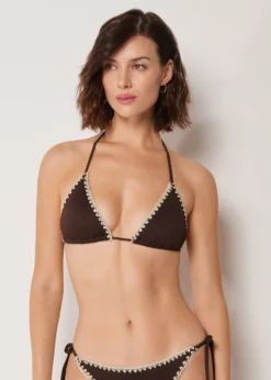 Triangolo Costume Bicolor Embroidery