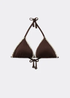 Triangolo Costume Bicolor Embroidery