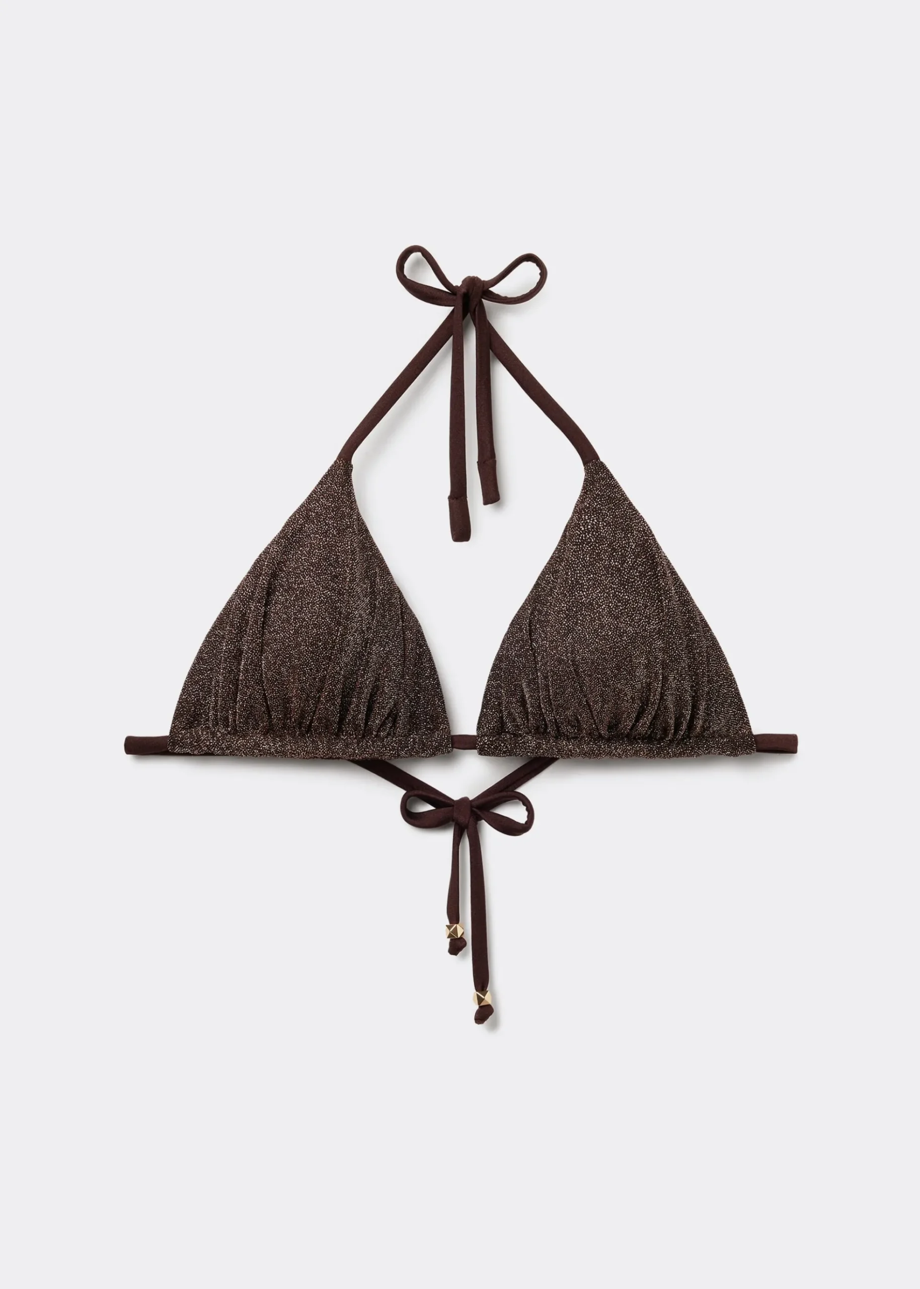 Triangolo Costume Brown Glitter
