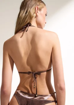 Triangolo Costume Brown Suede