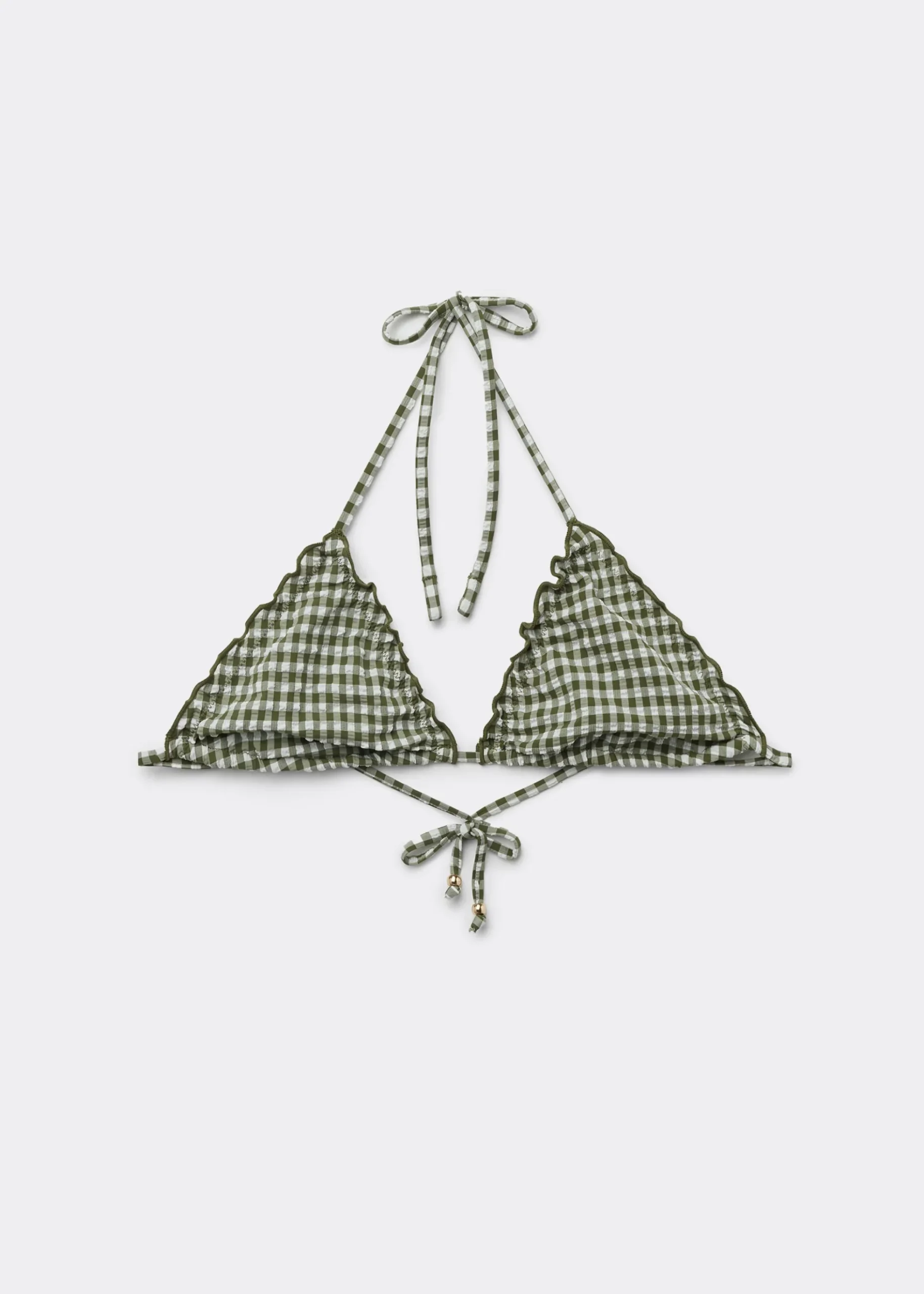 Triangolo Costume Green Vichy