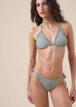 Triangolo Costume Green Vichy