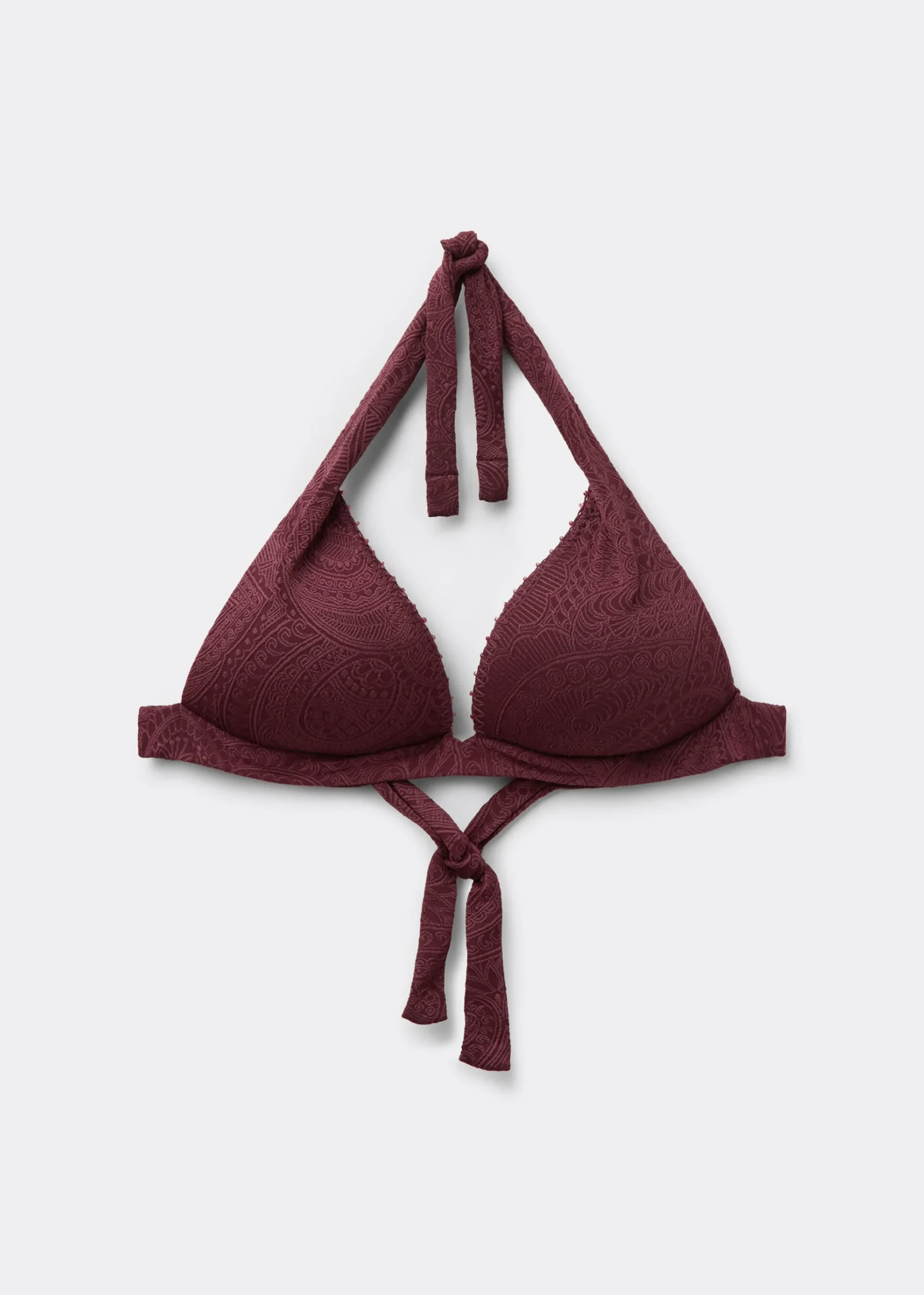 Triangolo Imbottito Costume Precious Jacquard